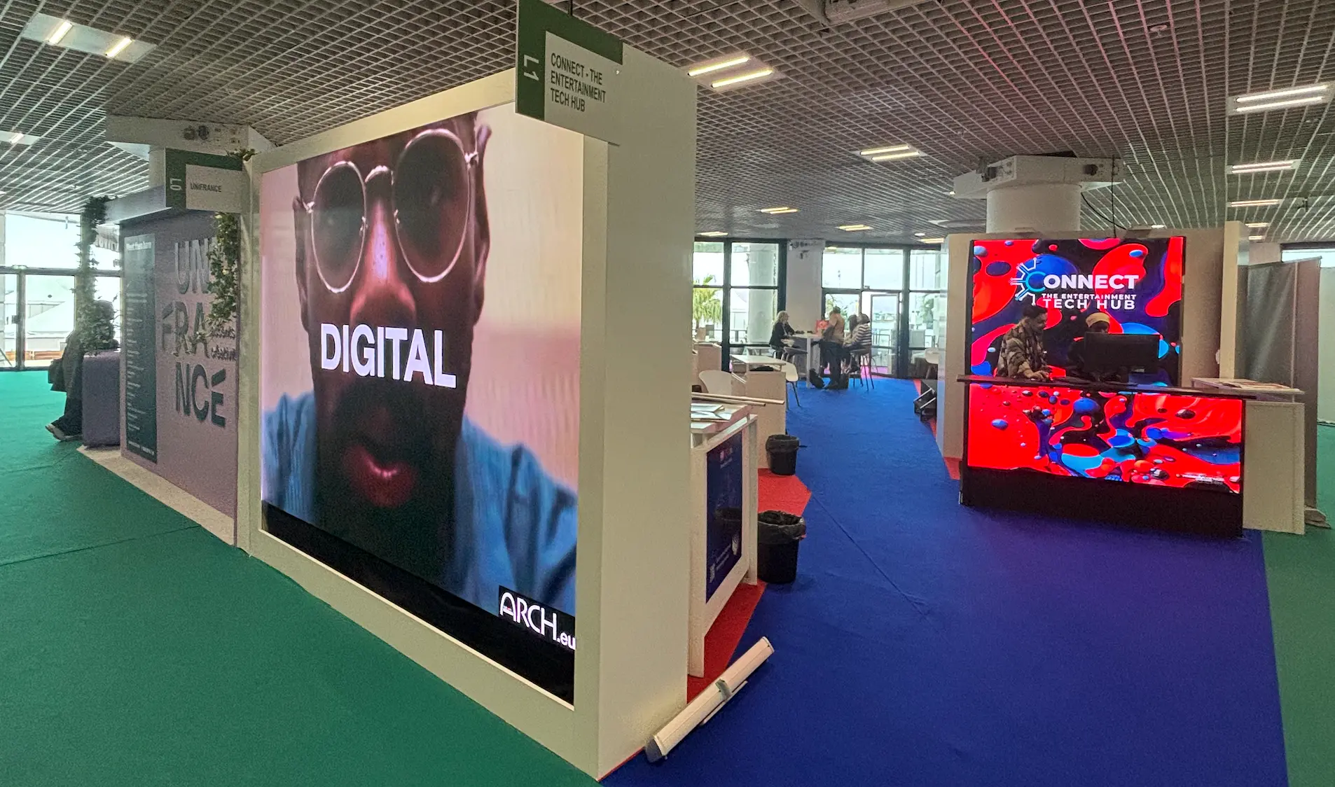 Ecrans LED ARCH installés lors du Festival de Cannes 2025